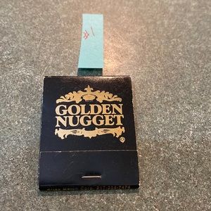 NEW GOLDEN NUGGET MATCHBOOKS